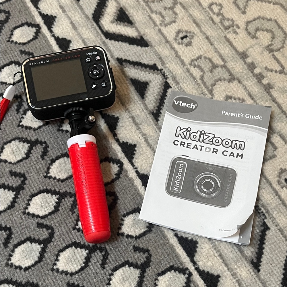 VTech KidiZoom Creator Cam - Black and Red